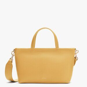 NWT Cuyana Mini Easy Zipper Tote Daffodil